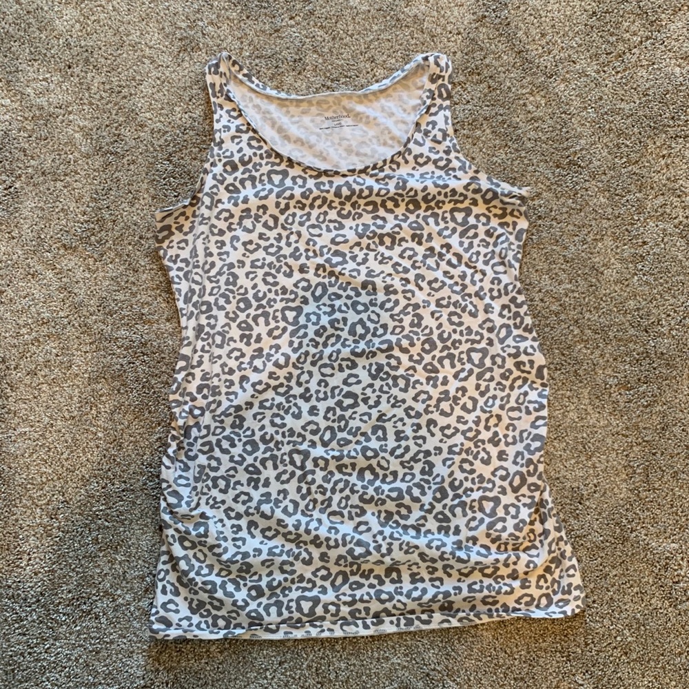 Motherhood Maternity Leopard Tank